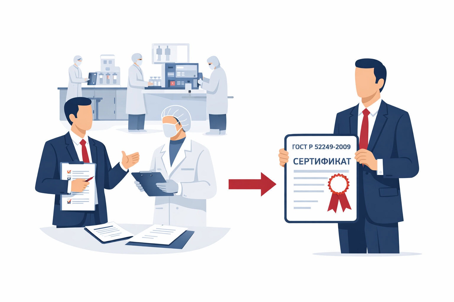 Процедура сертификации ГОСТ Р 52249-2009 в Ростове-На-Дону